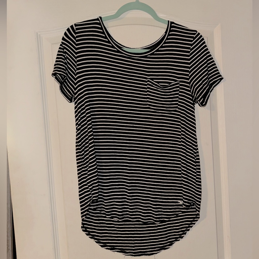 Striped Hollister top